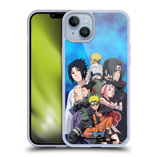 Naruto Shippuden Key Art Konoha Soft Gel Case for Apple iPhone 14 Plus & MagSafe