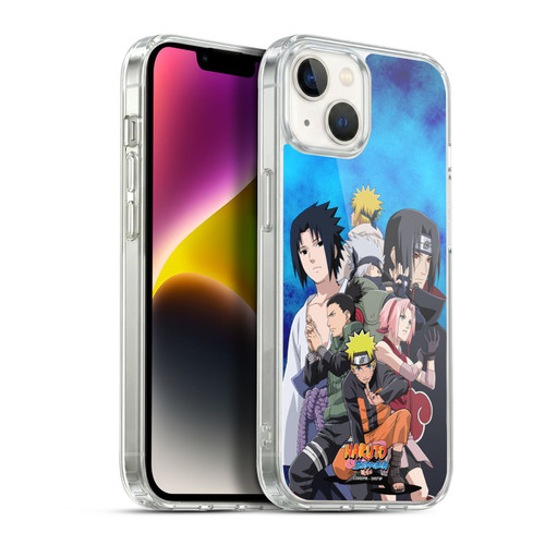 Naruto Shippuden Key Art Konoha Soft Gel Case for Apple iPhone 14 Plus & MagSafe
