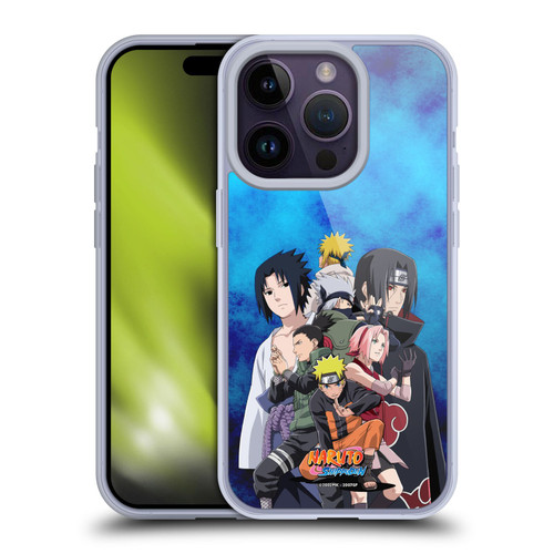 Naruto Shippuden Key Art Konoha Soft Gel Case for Apple iPhone 14 Pro & MagSafe