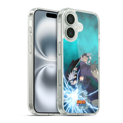 Naruto Shippuden Key Art Obito And Kakashi Soft Gel Case for Apple iPhone 16 & MagSafe
