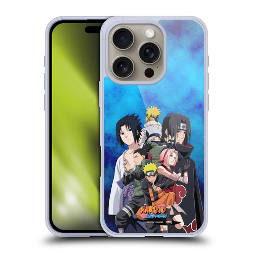 Naruto Shippuden Key Art Konoha Soft Gel Case for Apple iPhone 16 Pro & MagSafe