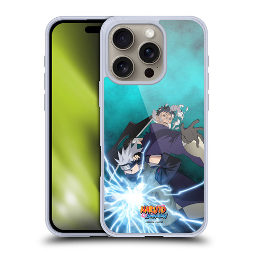Naruto Shippuden Key Art Obito And Kakashi Soft Gel Case for Apple iPhone 16 Pro & MagSafe