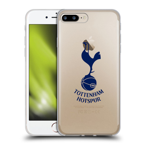 Tottenham Hotspur F.C. Badge Blue Cockerel Soft Gel Case for Apple iPhone 7 Plus / iPhone 8 Plus & MagSafe
