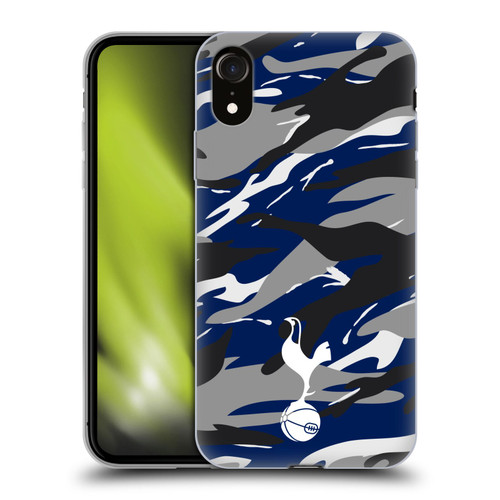 Tottenham Hotspur F.C. Badge Camouflage Soft Gel Case for Apple iPhone XR
