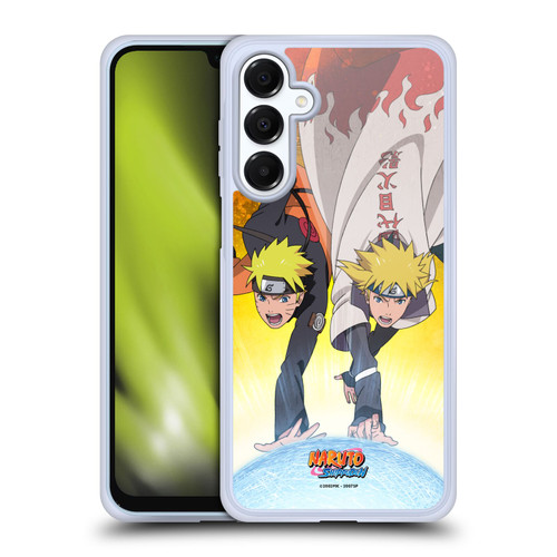 Naruto Shippuden Key Art Naruto And Minato Soft Gel Case for Samsung Galaxy A16 5G & MagSafe