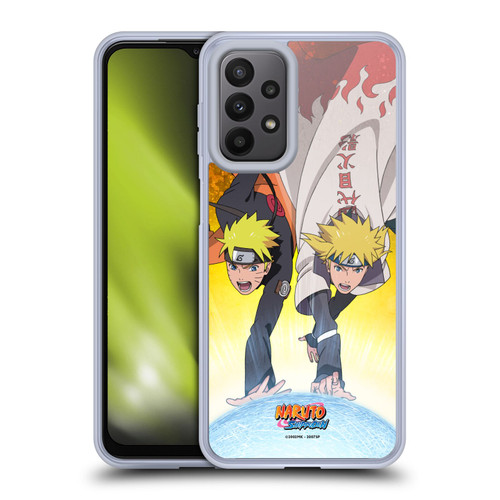 Naruto Shippuden Key Art Naruto And Minato Soft Gel Case for Samsung Galaxy A23 / 5G (2022)