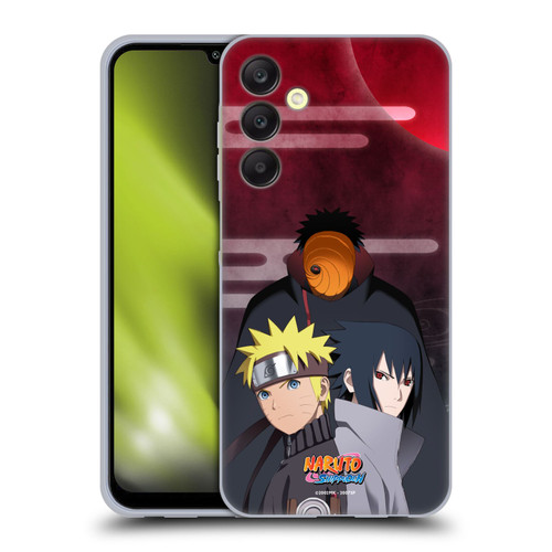Naruto Shippuden Key Art Obito Naruto Sasuke Soft Gel Case for Samsung Galaxy A25 5G