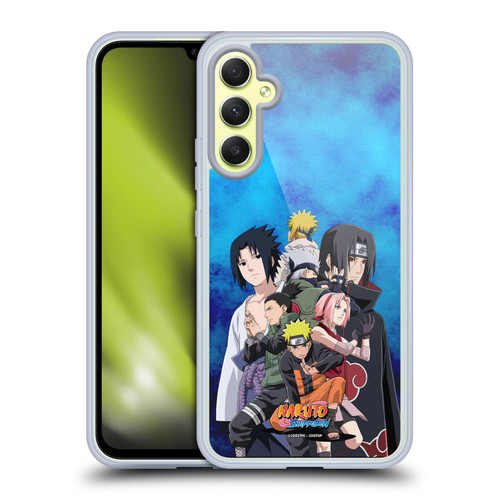Naruto Shippuden Key Art Konoha Soft Gel Case for Samsung Galaxy A34 5G