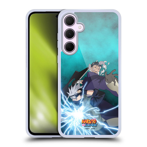 Naruto Shippuden Key Art Obito And Kakashi Soft Gel Case for Samsung Galaxy A35 5G