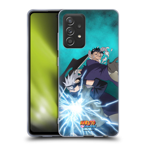 Naruto Shippuden Key Art Obito And Kakashi Soft Gel Case for Samsung Galaxy A52 / A52s / 5G (2021)