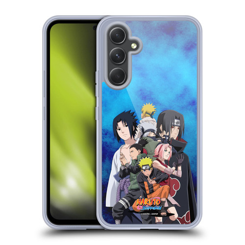 Naruto Shippuden Key Art Konoha Soft Gel Case for Samsung Galaxy A54 5G