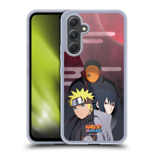 Naruto Shippuden Key Art Obito Naruto Sasuke Soft Gel Case for Samsung Galaxy A54 5G