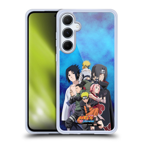 Naruto Shippuden Key Art Konoha Soft Gel Case for Samsung Galaxy A55 5G