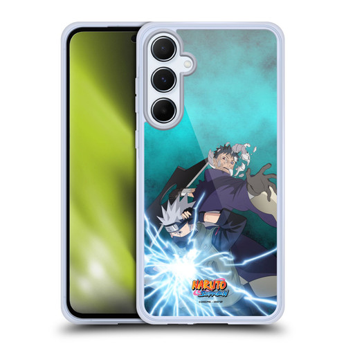 Naruto Shippuden Key Art Obito And Kakashi Soft Gel Case for Samsung Galaxy A55 5G