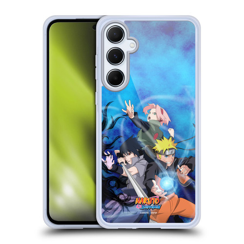 Naruto Shippuden Key Art Team 7 Soft Gel Case for Samsung Galaxy A55 5G