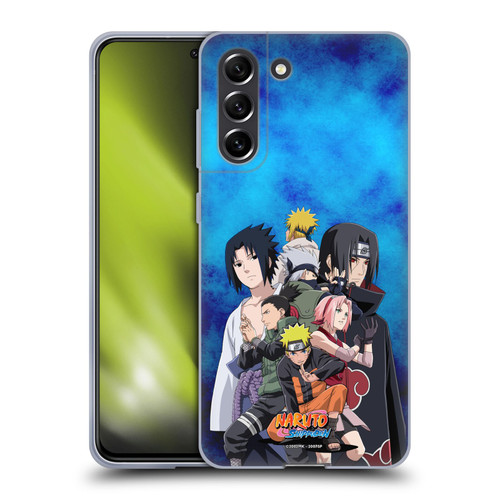 Naruto Shippuden Key Art Konoha Soft Gel Case for Samsung Galaxy S21 FE 5G & MagSafe