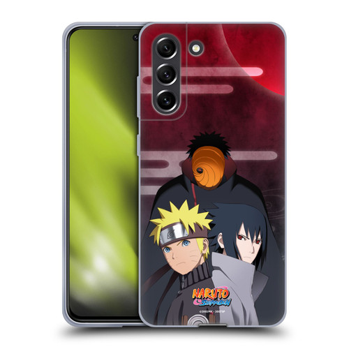 Naruto Shippuden Key Art Obito Naruto Sasuke Soft Gel Case for Samsung Galaxy S21 FE 5G & MagSafe