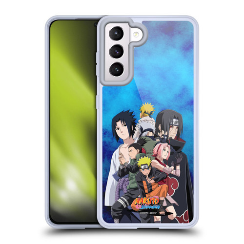 Naruto Shippuden Key Art Konoha Soft Gel Case for Samsung Galaxy S21 5G & MagSafe