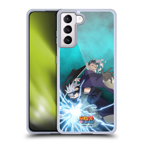 Naruto Shippuden Key Art Obito And Kakashi Soft Gel Case for Samsung Galaxy S21+ 5G & MagSafe