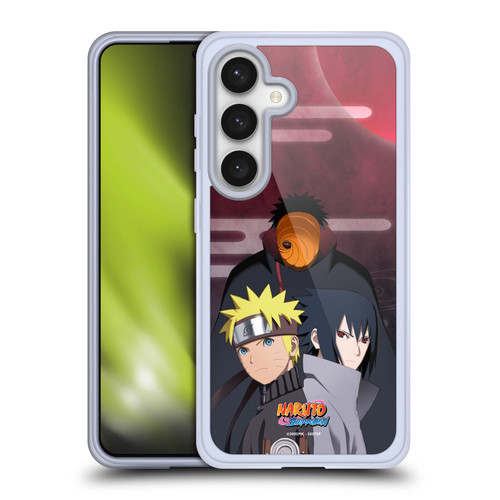 Naruto Shippuden Key Art Obito Naruto Sasuke Soft Gel Case for Samsung Galaxy S24 5G & MagSafe