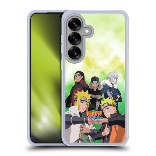 Naruto Shippuden Key Art Hokage Group Soft Gel Case for Samsung Galaxy S25 & MagSafe