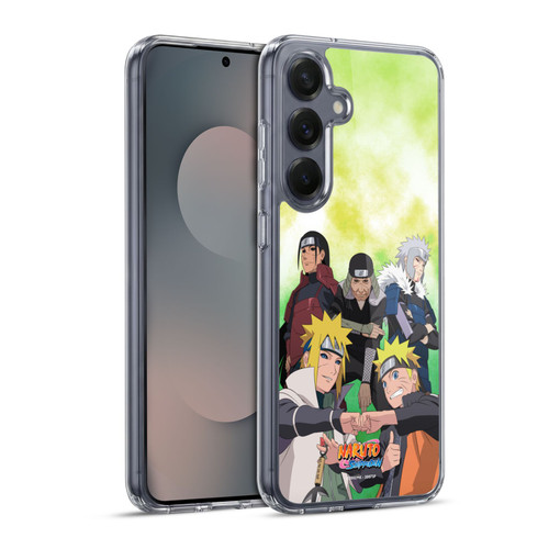 Naruto Shippuden Key Art Hokage Group Soft Gel Case for Samsung Galaxy S25+ & MagSafe