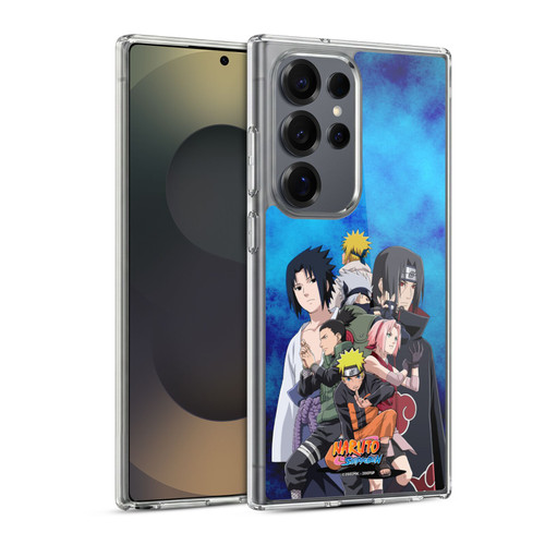 Naruto Shippuden Key Art Konoha Soft Gel Case for Samsung Galaxy S25 Ultra & MagSafe