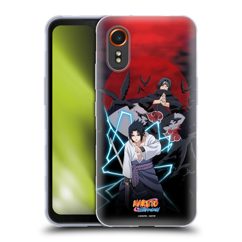 Naruto Shippuden Key Art Sasuke And Itachi Soft Gel Case for Samsung Galaxy Xcover7 5G