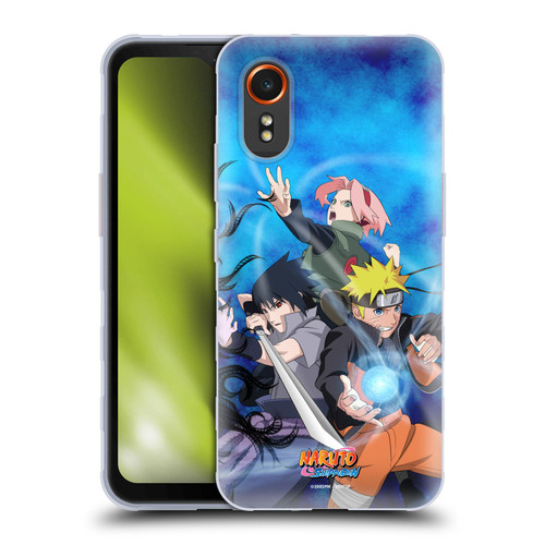 Naruto Shippuden Key Art Team 7 Soft Gel Case for Samsung Galaxy Xcover7 5G