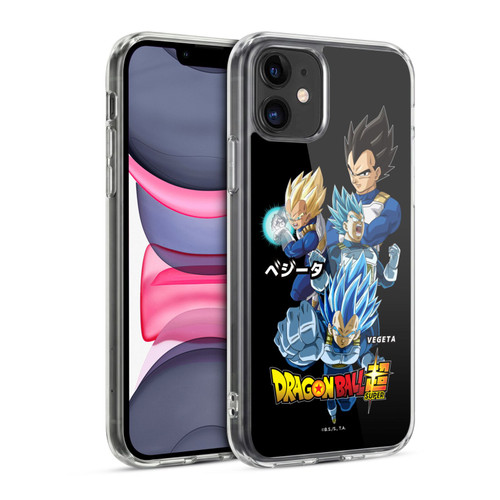Dragon Ball Super Universe Survival Characters Vegeta Soft Gel Case for Apple iPhone 11