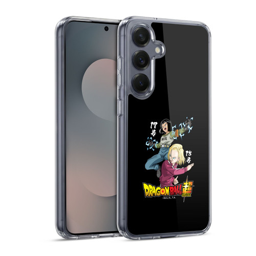 Dragon Ball Super Universe Survival Characters Android 17 & 18 Soft Gel Case for Samsung Galaxy S25 & MagSafe