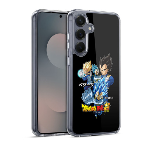 Dragon Ball Super Universe Survival Characters Vegeta Soft Gel Case for Samsung Galaxy S25 & MagSafe