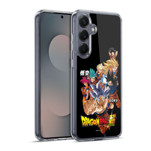 Dragon Ball Super Universe Survival Characters Goku Soft Gel Case for Samsung Galaxy S25+ & MagSafe
