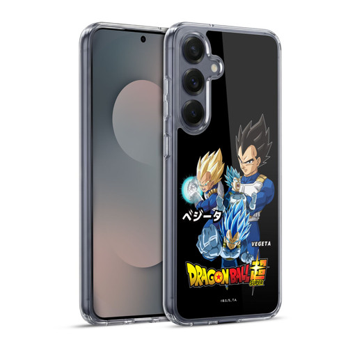 Dragon Ball Super Universe Survival Characters Vegeta Soft Gel Case for Samsung Galaxy S25+ & MagSafe