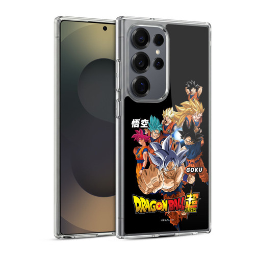 Dragon Ball Super Universe Survival Characters Goku Soft Gel Case for Samsung Galaxy S25 Ultra & MagSafe