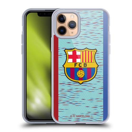 FC Barcelona 2023/24 Crest Kit Third Soft Gel Case for Apple iPhone 11 Pro & MagSafe