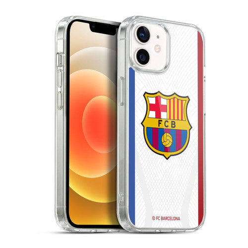 FC Barcelona 2023/24 Crest Kit Away Soft Gel Case for Apple iPhone 12 / iPhone 12 Pro & MagSafe