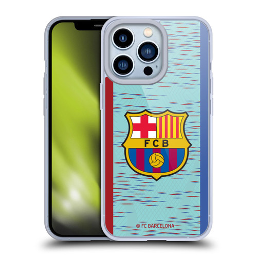 FC Barcelona 2023/24 Crest Kit Third Soft Gel Case for Apple iPhone 13 Pro & MagSafe