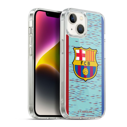 FC Barcelona 2023/24 Crest Kit Third Soft Gel Case for Apple iPhone 14