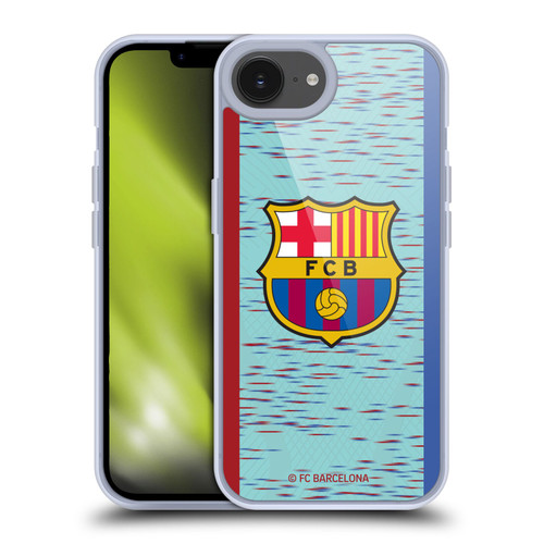FC Barcelona 2023/24 Crest Kit Third Soft Gel Case for Apple iPhone 16e & MagSafe