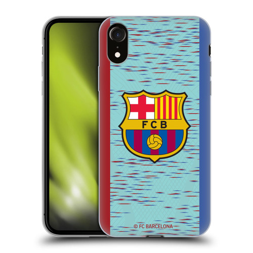 FC Barcelona 2023/24 Crest Kit Third Soft Gel Case for Apple iPhone XR