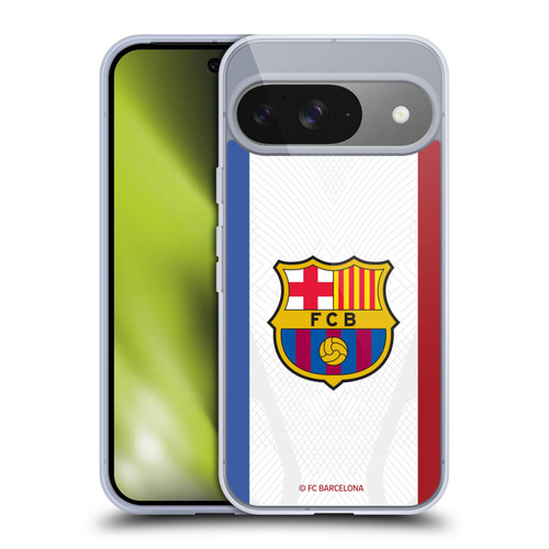 FC Barcelona 2023/24 Crest Kit Away Soft Gel Case for Google Pixel 9 / Pixel 9 Pro