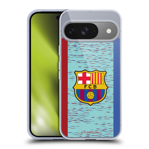 FC Barcelona 2023/24 Crest Kit Third Soft Gel Case for Google Pixel 9 / Pixel 9 Pro