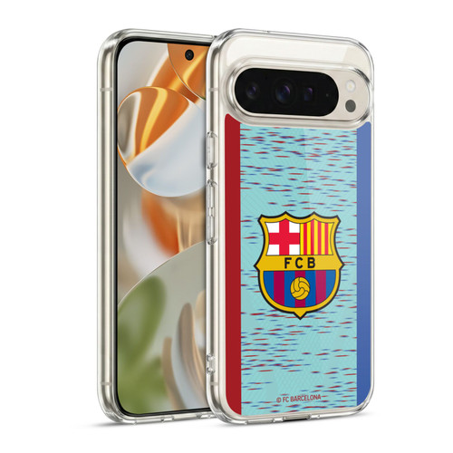 FC Barcelona 2023/24 Crest Kit Third Soft Gel Case for Google Pixel 9 / Pixel 9 Pro
