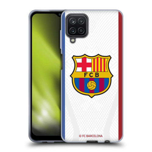 FC Barcelona 2023/24 Crest Kit Away Soft Gel Case for Samsung Galaxy A12 (2020)