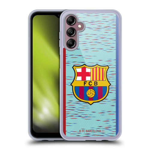 FC Barcelona 2023/24 Crest Kit Third Soft Gel Case for Samsung Galaxy A14 5G