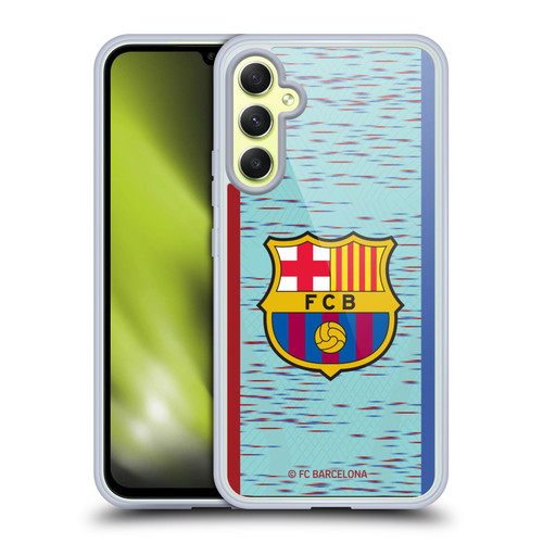 FC Barcelona 2023/24 Crest Kit Third Soft Gel Case for Samsung Galaxy A34 5G