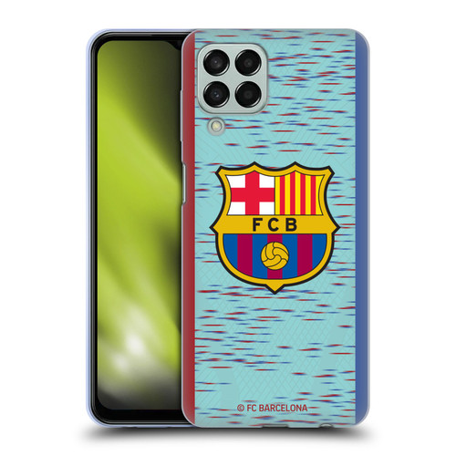 FC Barcelona 2023/24 Crest Kit Third Soft Gel Case for Samsung Galaxy M33 (2022)