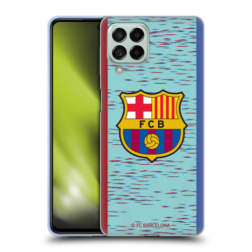 FC Barcelona 2023/24 Crest Kit Third Soft Gel Case for Samsung Galaxy M53 (2022)