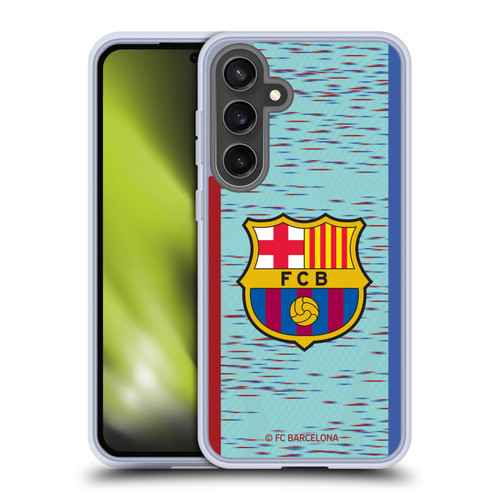 FC Barcelona 2023/24 Crest Kit Third Soft Gel Case for Samsung Galaxy S24 FE & MagSafe